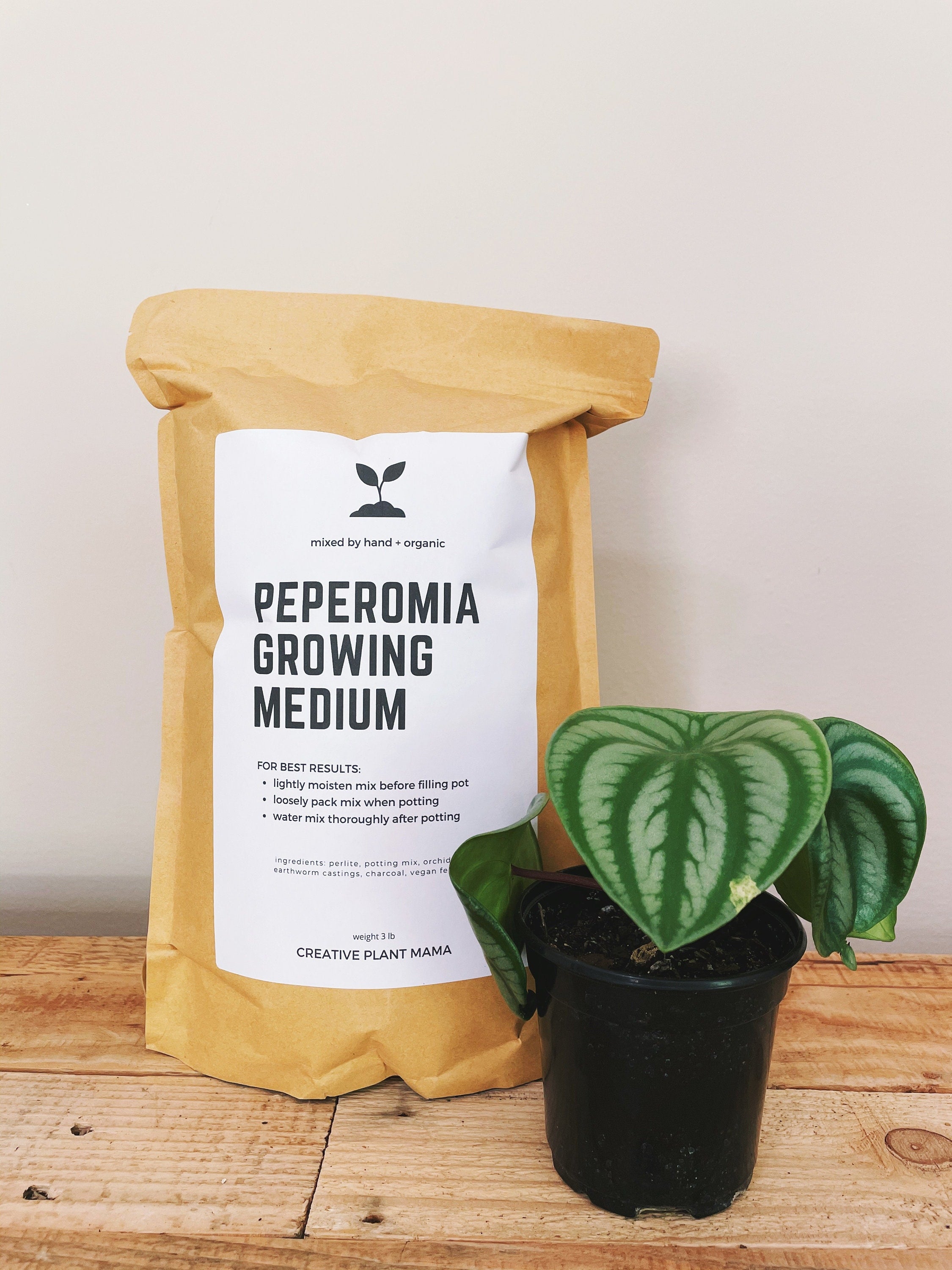 PEPEROMIA Soil Mix - Houseplant Growing Medium