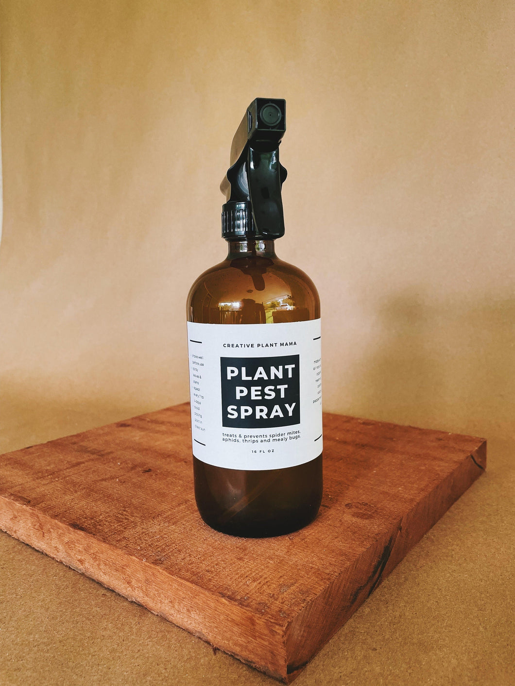 Plant Pest Spray - Organic, All Natural and Biodegradable Insecticide - Treats Spider Mites, Thrips, Aphids, Mealy Bugs and more